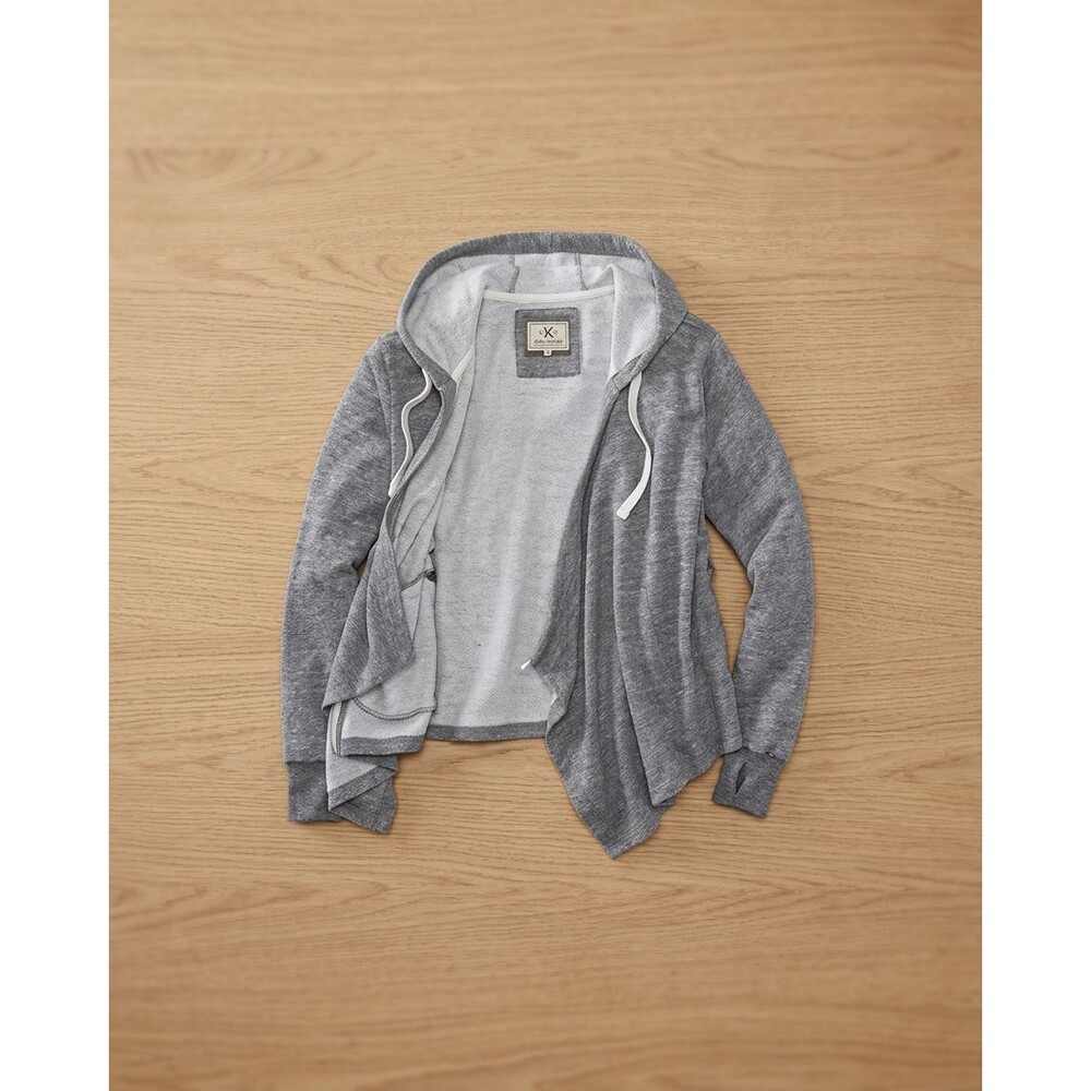 Patagonia Women's Gray Full-Zip Hoodie Sweatshirt Size Small